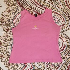 **CLEARANCE** Vintage/Y2K Women's Tank Top Large X-Large Pink The Salty Dog Cafe